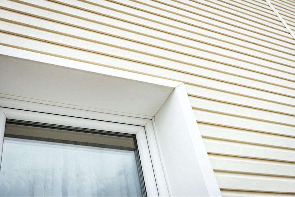 hardie board siding close view