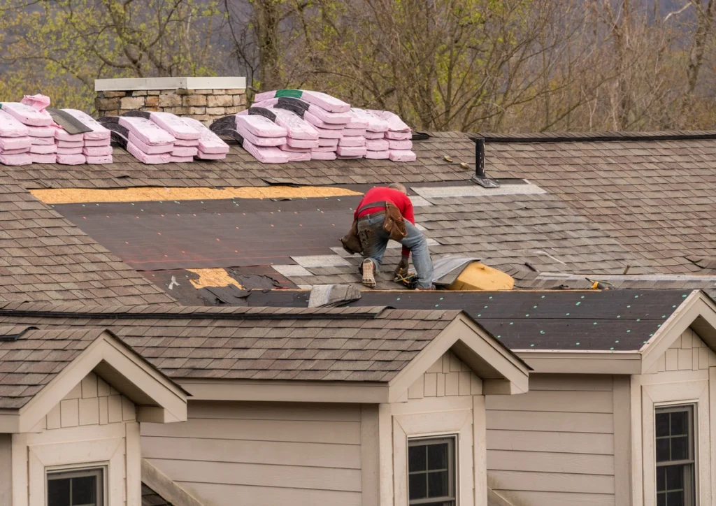 shingling a roof